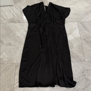 Chelsea 28 Elegant Black Satin Women’s  Dress